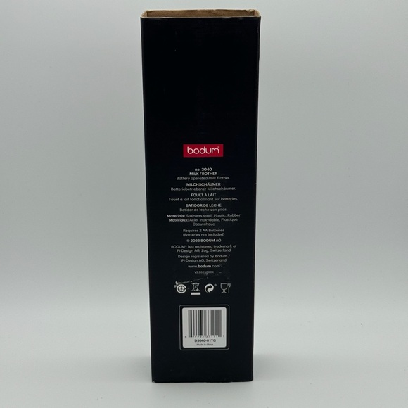Bodum Black Milk Frother - Picture 2 of 3